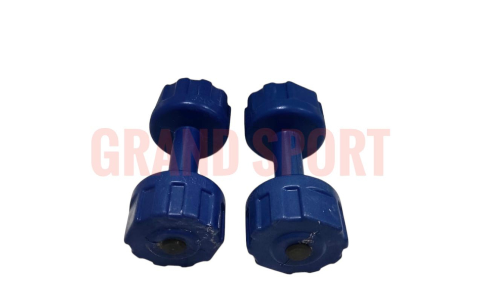 2 دامبلز بلاستيك 4ك - جراند سبورت