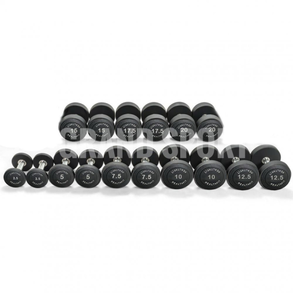 طقم دامبلز هيلث فيت 180ك - جراند سبورت