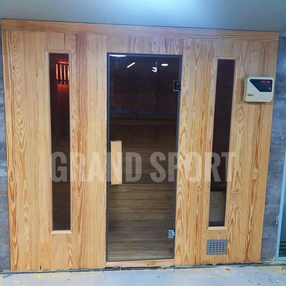 ساونا  خشب 220*220 بيتش باين